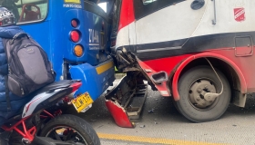 Accidente de tránsito en Vía La Calera dejó 21 heridos 