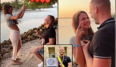 Dominic, influencer alemán, se casa con su novia colombiana