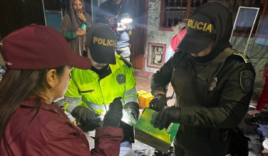 Operativo contra extorsión y tráfico de drogas en El Amparo y María Paz