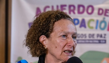 Vera Grabe, jefe negociadora del Gobierno con el ELN