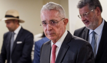 Álvaro Uribe, presidente de Colombia