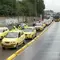 Taxistas: plan tortuga en Bogotá